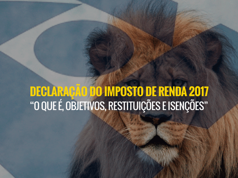 Declaração do Imposto de Renda 2017
